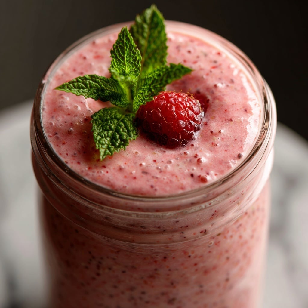 Healthy Berry Spinach Smoothie Recipe - Recipe Image