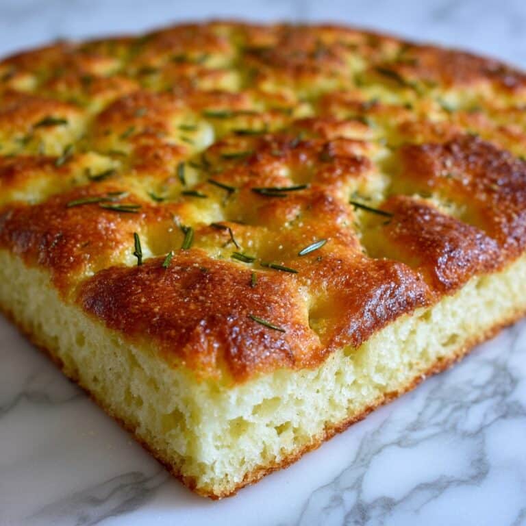 Rustic No Knead Rosemary Garlic Bread Recipe