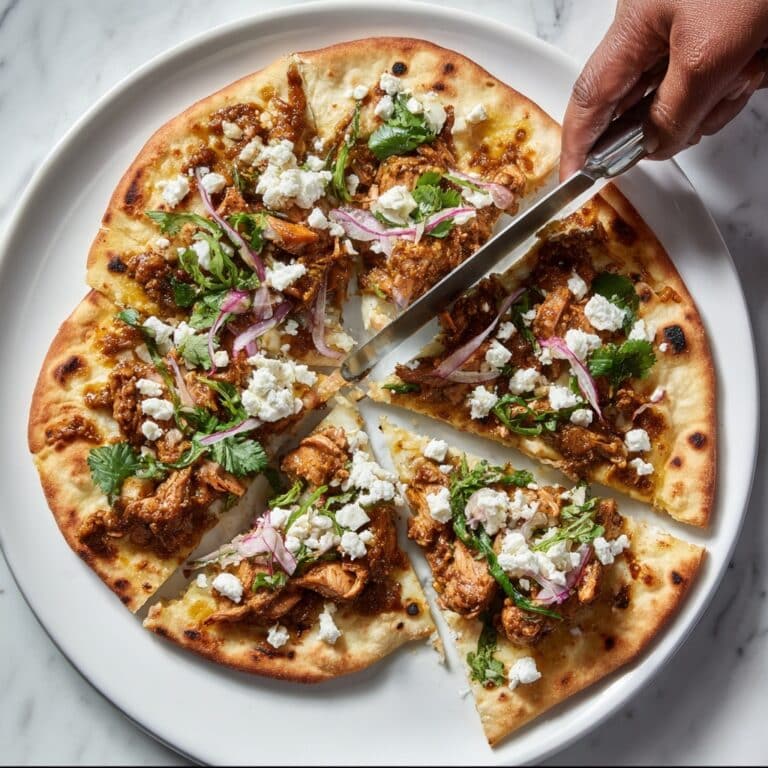 Rotisserie Chicken BBQ Flatbread Recipe