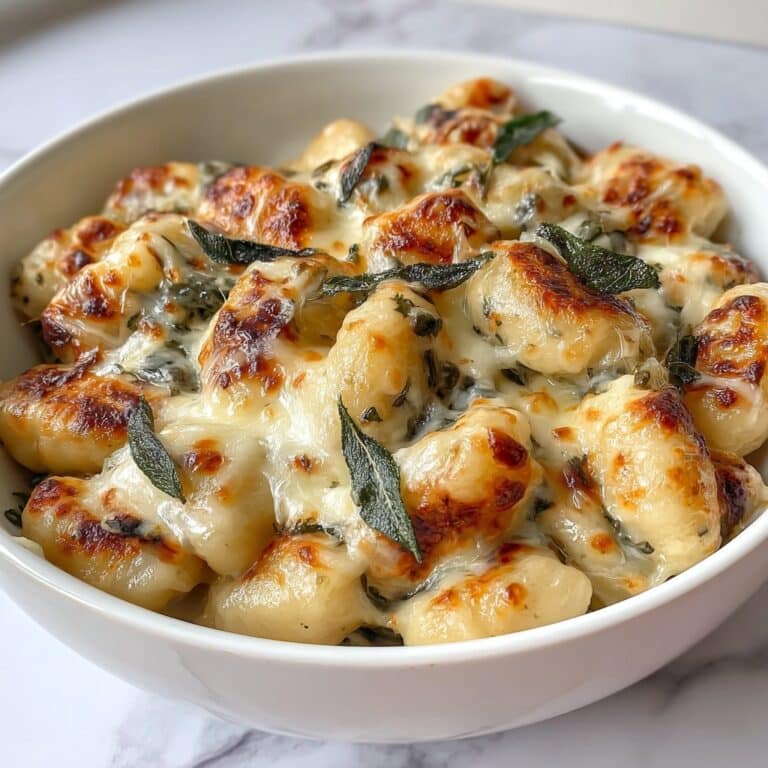 Baked French Onion Gnocchi Recipe