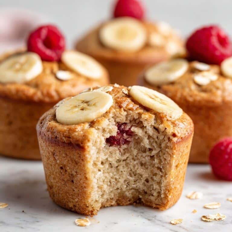 Healthy Banana Oat Muffins Recipe