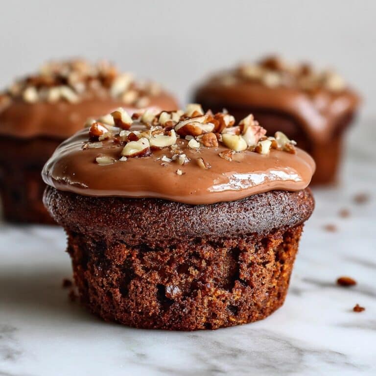 Sticky Toffee Cupcakes with Chocolate Topping Recipe