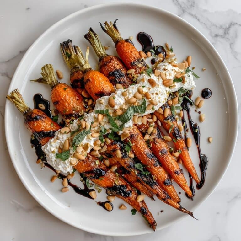 Oven Roasted Carrots with Goat Cheese Recipe