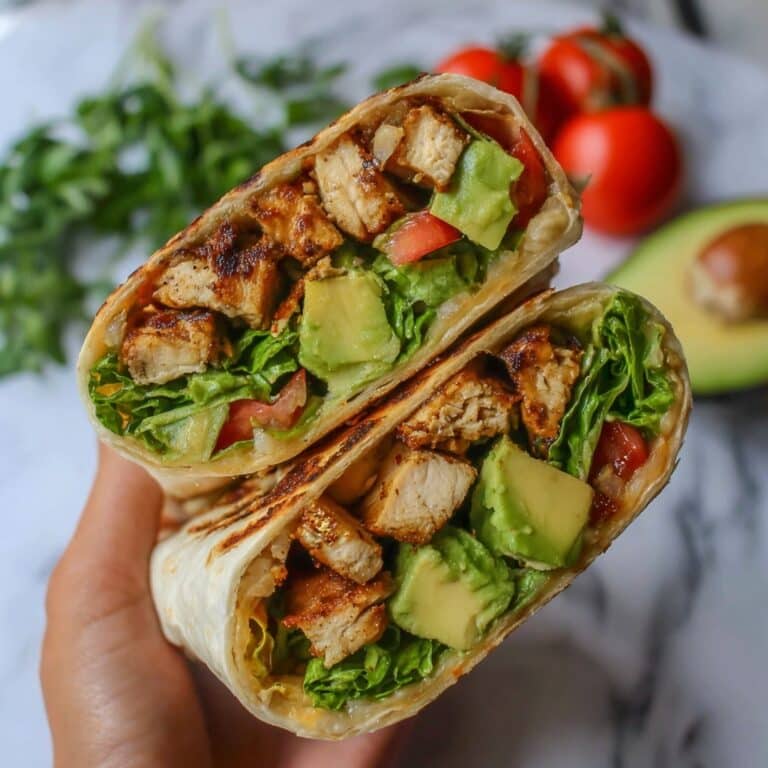 Chicken Avocado Wrap Recipe
