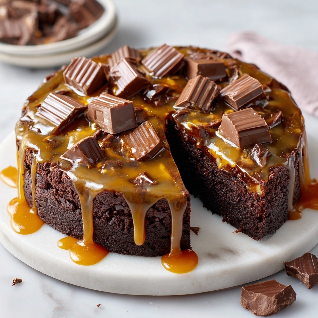 Chocolate Caramel Dump Cake Recipe - Recipe Image