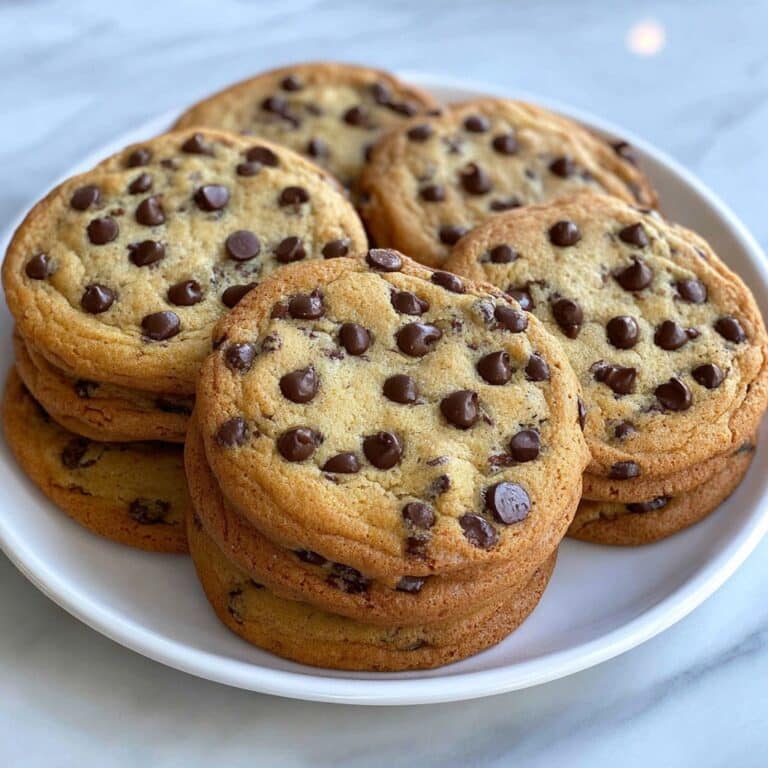 Thick & Chewy Chocolate Chip Cookies Recipe