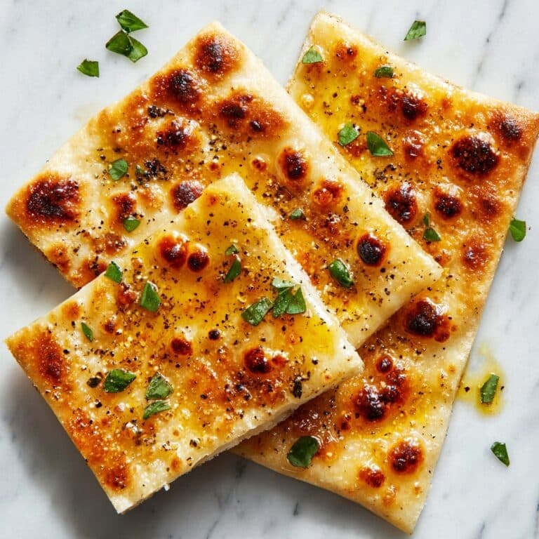 Garlic and Butter Flatbread Recipe