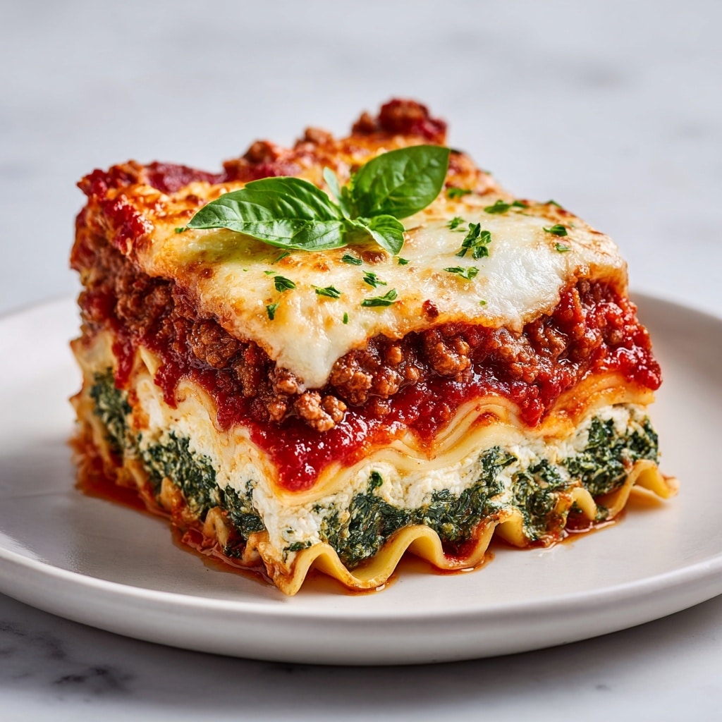 Best Vegetarian Lasagna Recipe - Recipe Image
