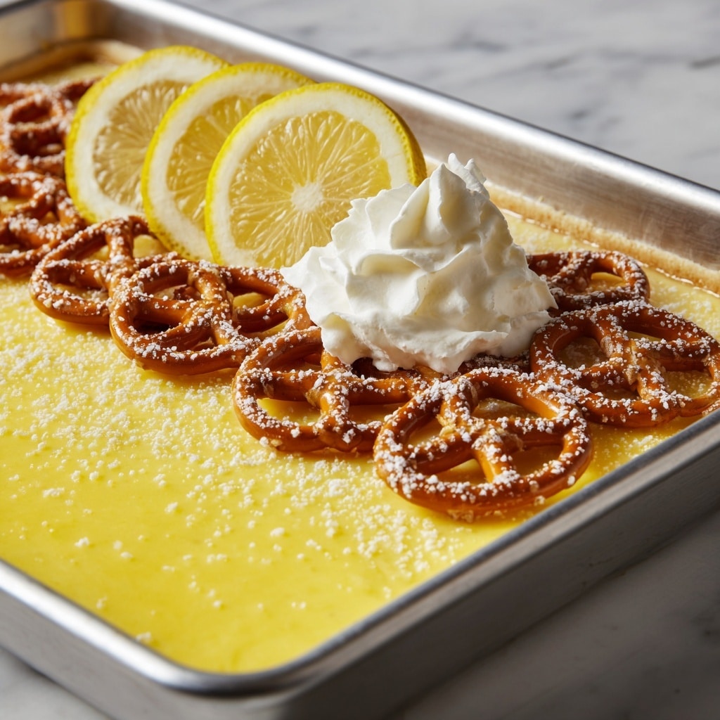 Lemon Pretzel Dessert Recipe
