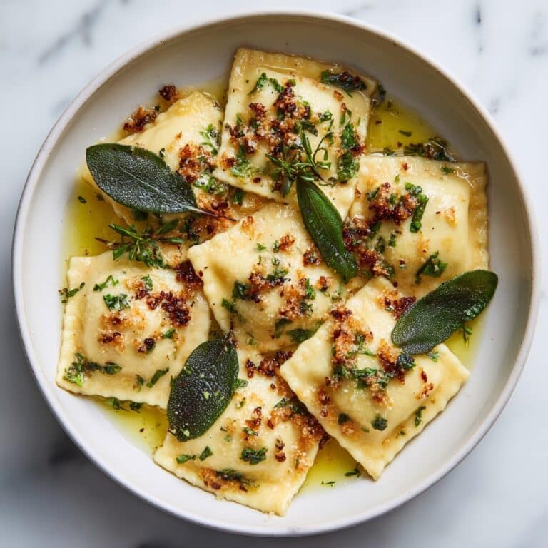 Vegan Lemon Ricotta Ravioli Recipe