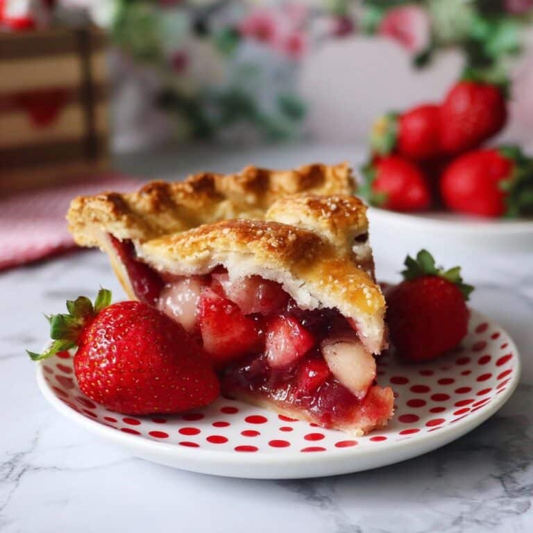 Strawberry Rhubarb Pie Recipe