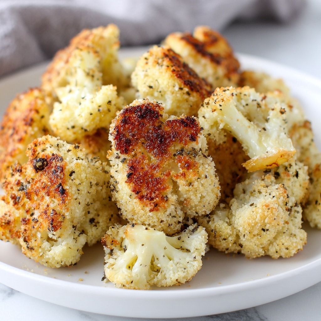 Crispy Parmesan Roasted Cauliflower Recipe - Recipe Image