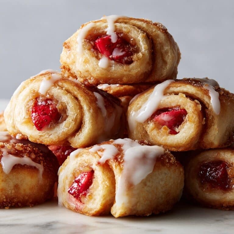 Strawberry & Cheesecake Stuffed Eggroll Bites Recipe