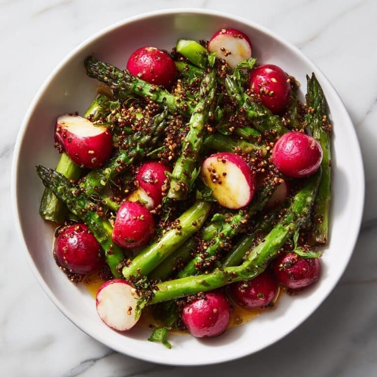 Spring Salad with Roasted Veggies Recipe