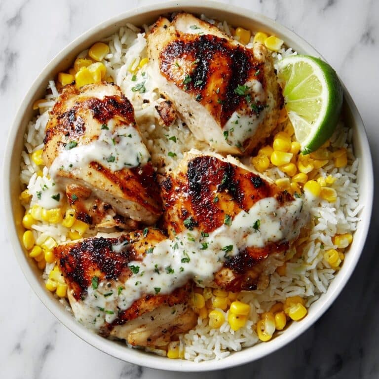 Street Corn Chicken Rice Bowl Recipe