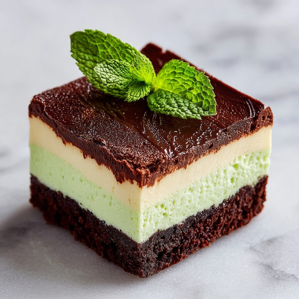 Mint Chocolate Brownies Recipe