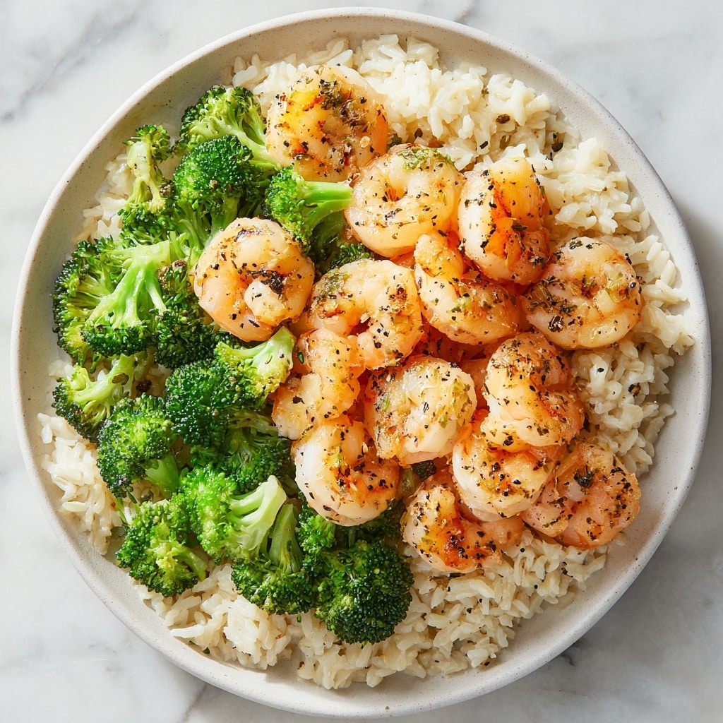 One-Pot Garlicky Shrimp & Broccoli Recipe - Recipe Image