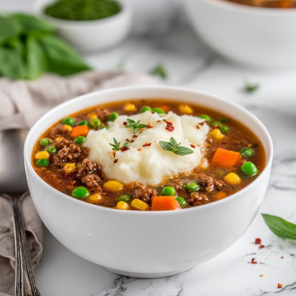 Easy Shepherd’s Pie Soup Recipe - Recipe Image