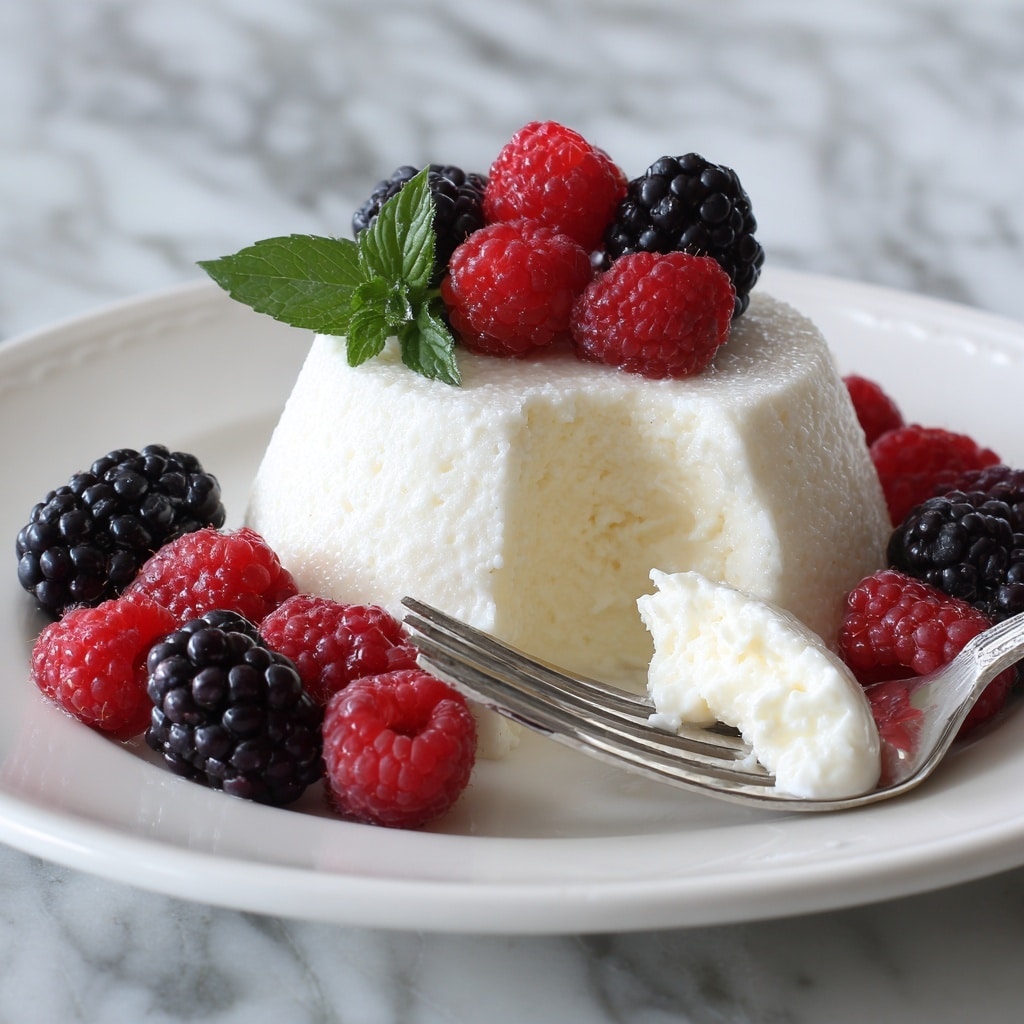 Bavarian Cream and Berries Recipe - Recipe Image