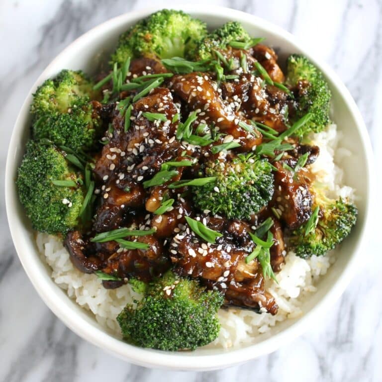 Broccoli and Mushroom Stir Fry