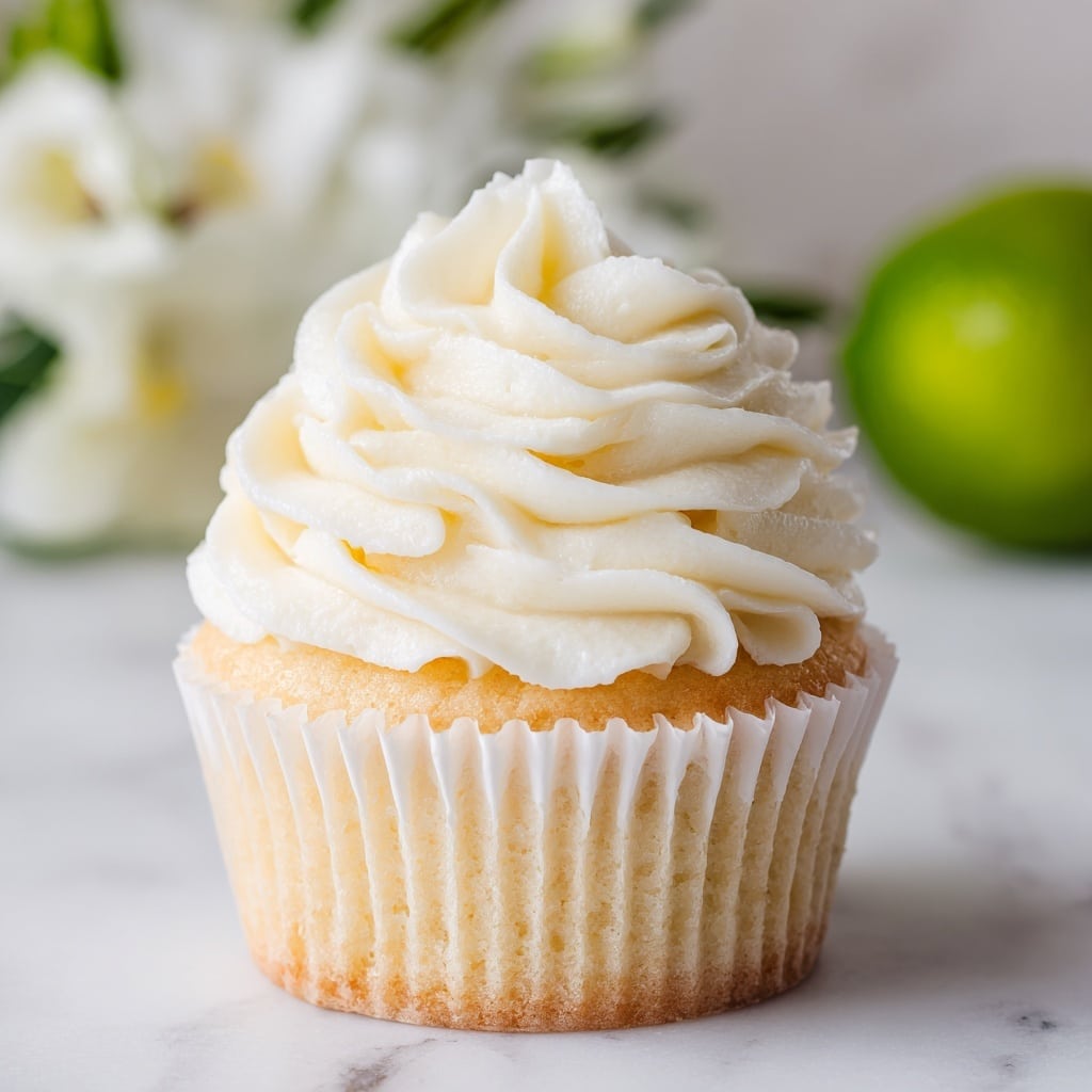 Key Lime Cupcakes with Creamy Lime Frosting Recipe - Recipe Image