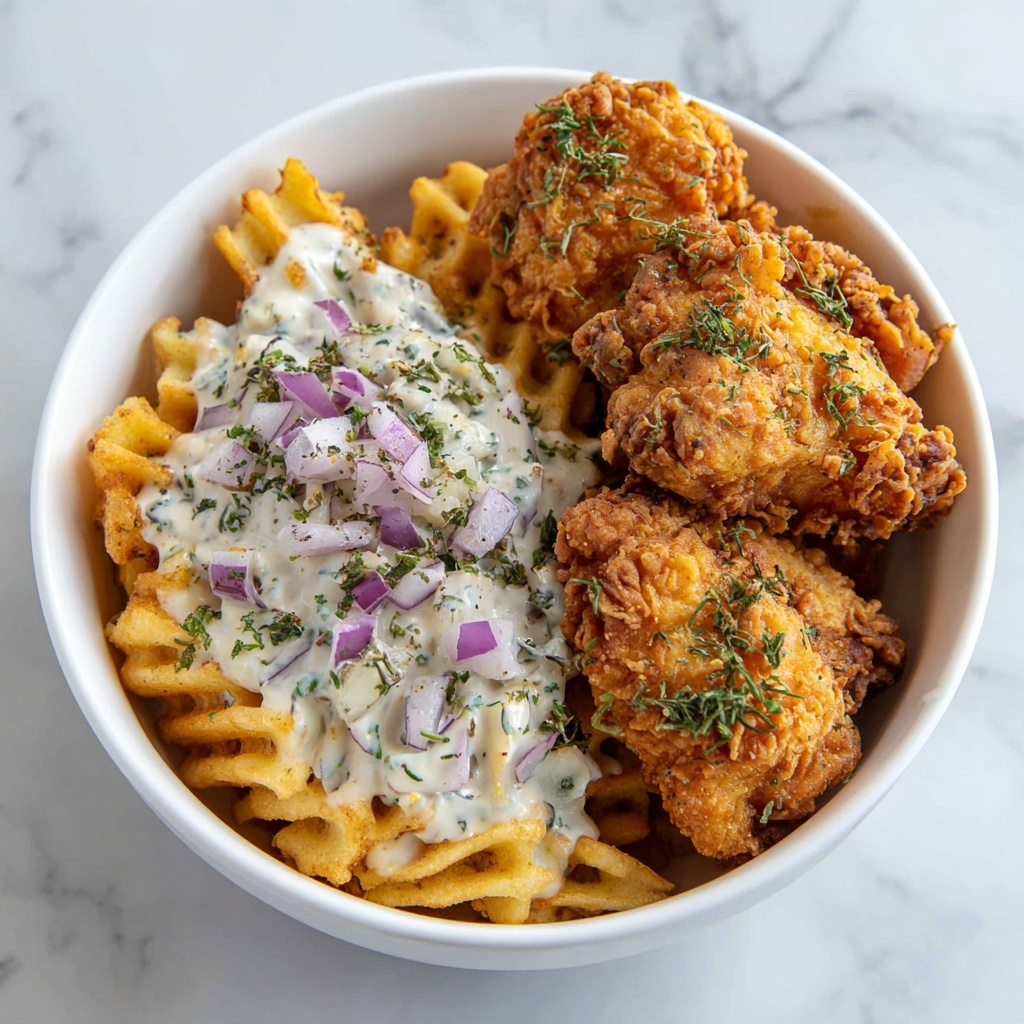 Buttermilk Fried Chicken with Summer Potato Salad Recipe - Recipe Image
