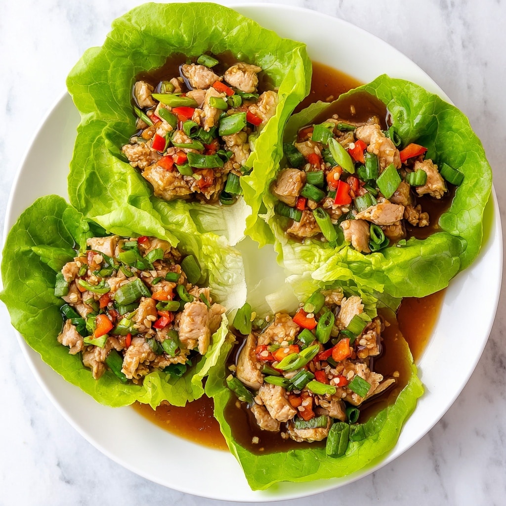 Thai Chicken Lettuce Wraps Recipe - Recipe Image