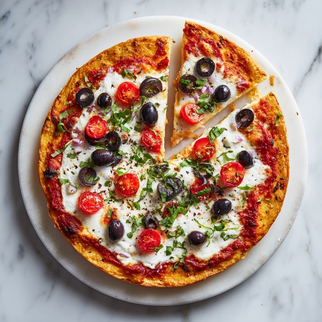 Halloween Ghost Pizza Recipe - Recipe Image