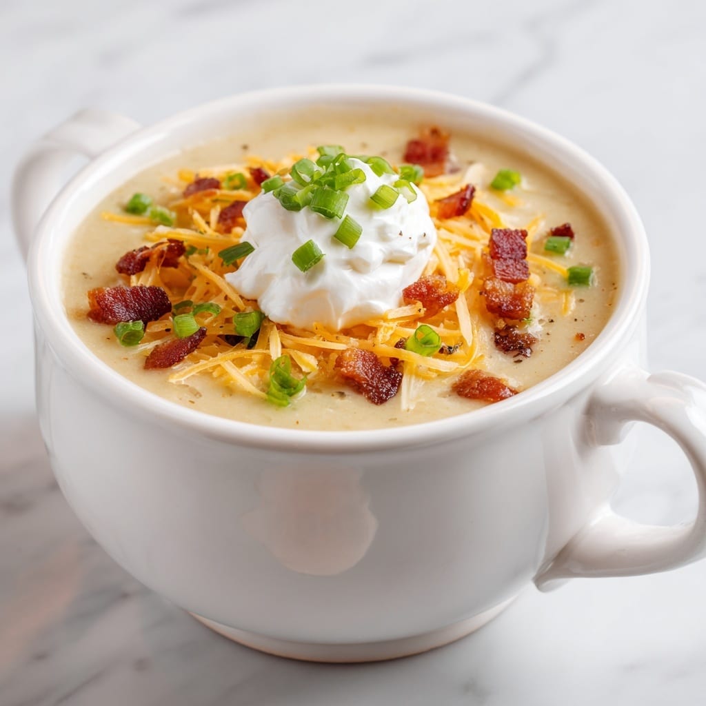 Loaded Baked Potato Soup Recipe - Recipe Image