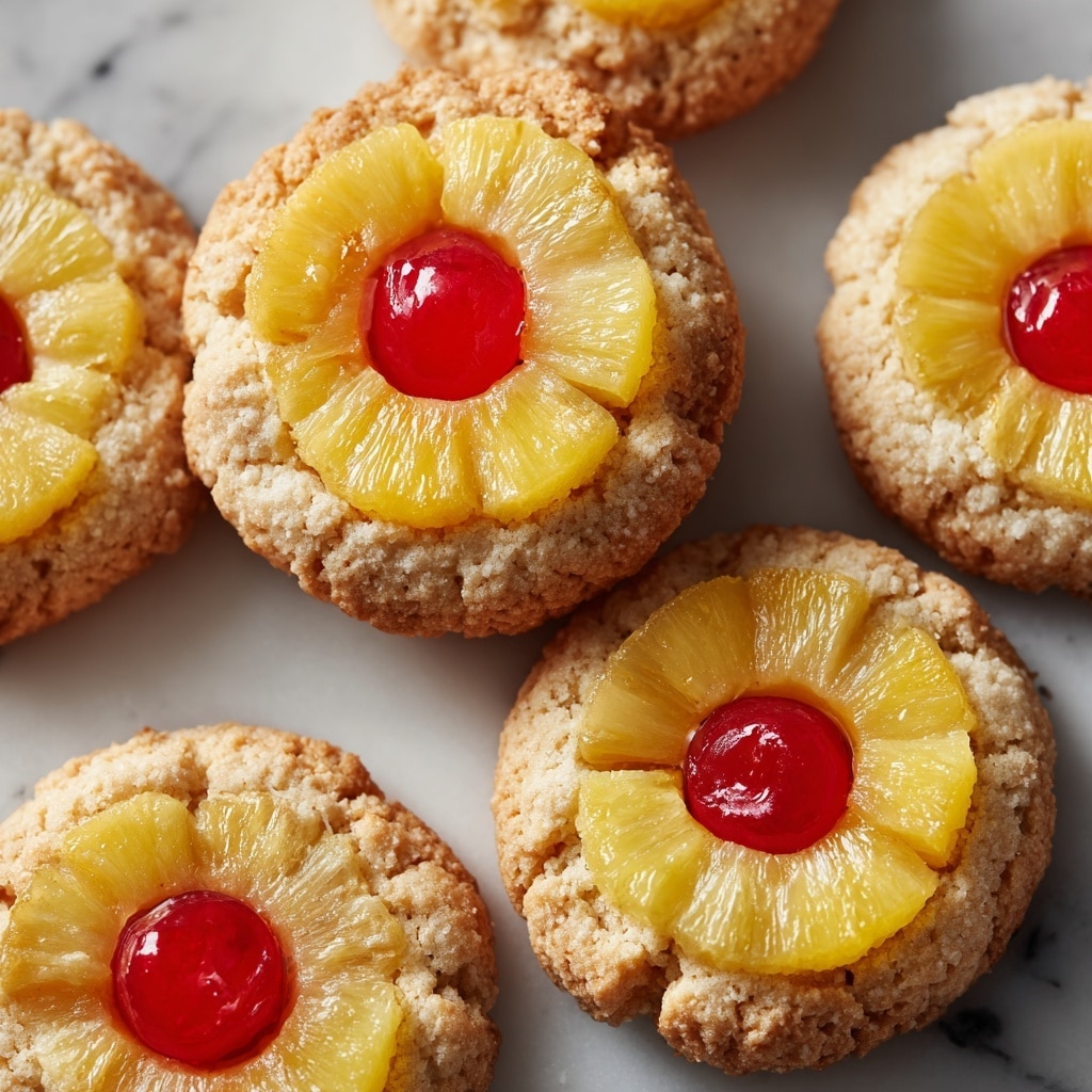 Pineapple Upside-Down Sugar Cookies Recipe - Recipe Image