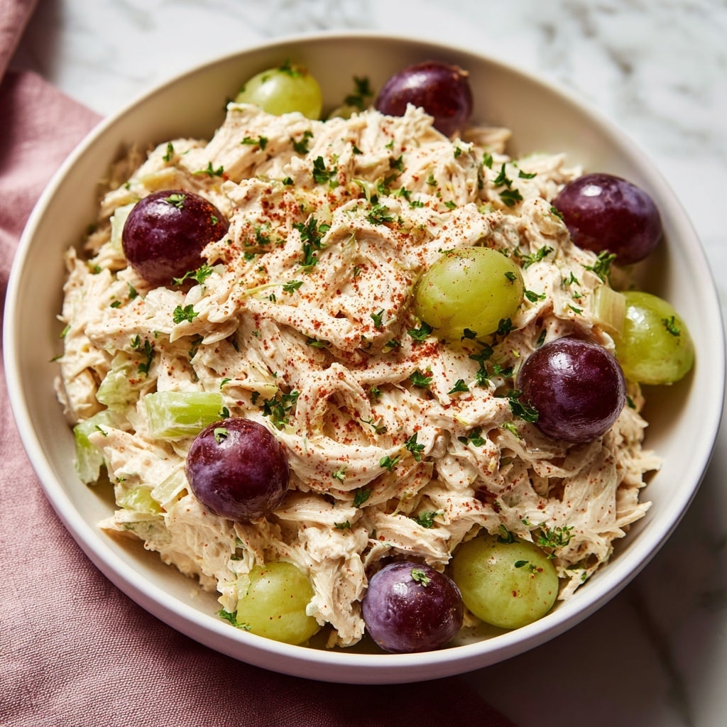 High Protein Chicken Salad Recipe - Recipe Image