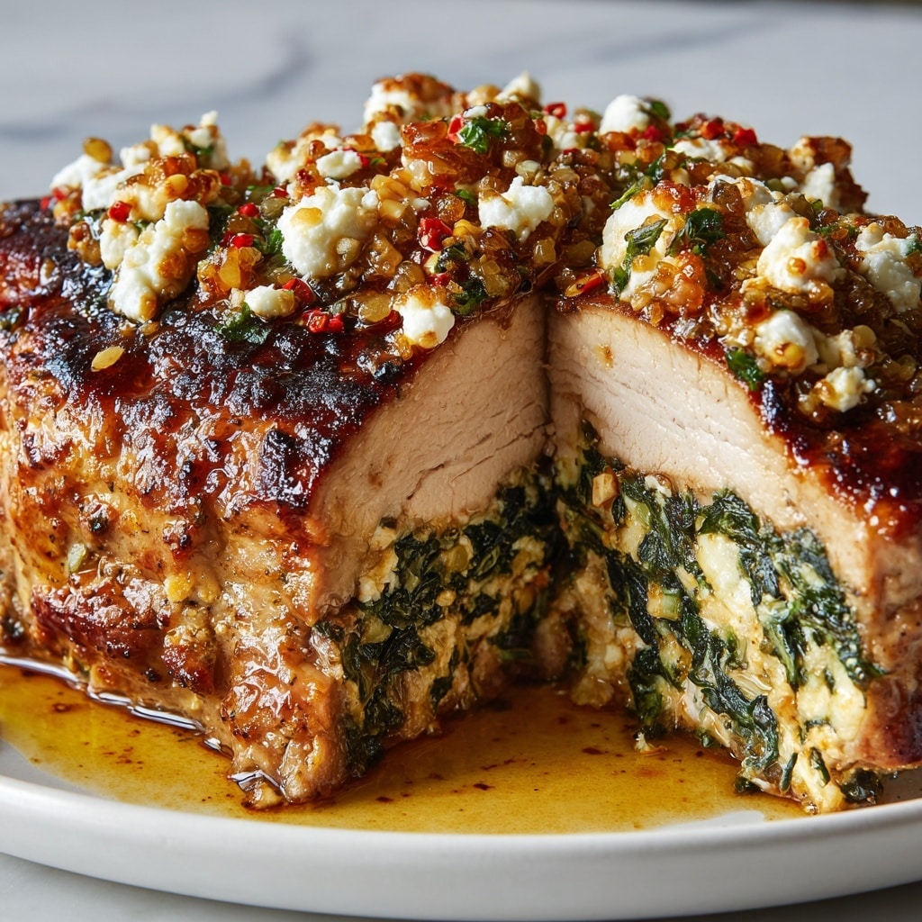 Spinach and Cheese Stuffed Chicken Breast Recipe - Recipe Image
