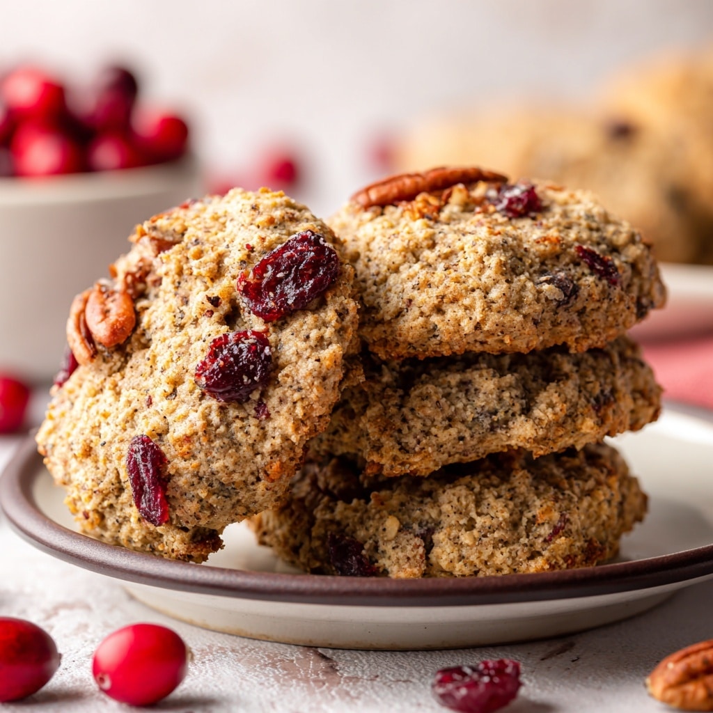 Cranberry Pecan Oatmeal Cookies Recipe - Recipe Image