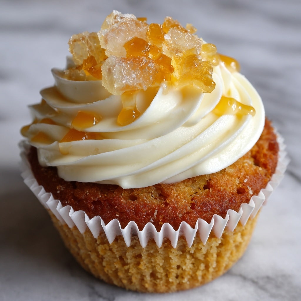Honey Peach Cream Cheese Cupcakes Recipe - Recipe Image