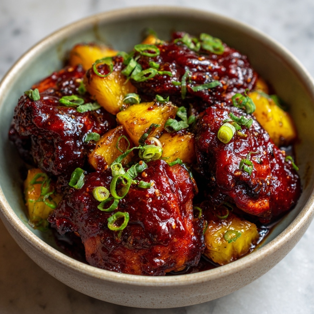 Sweet Hawaiian Crockpot Chicken Recipe - Recipe Image