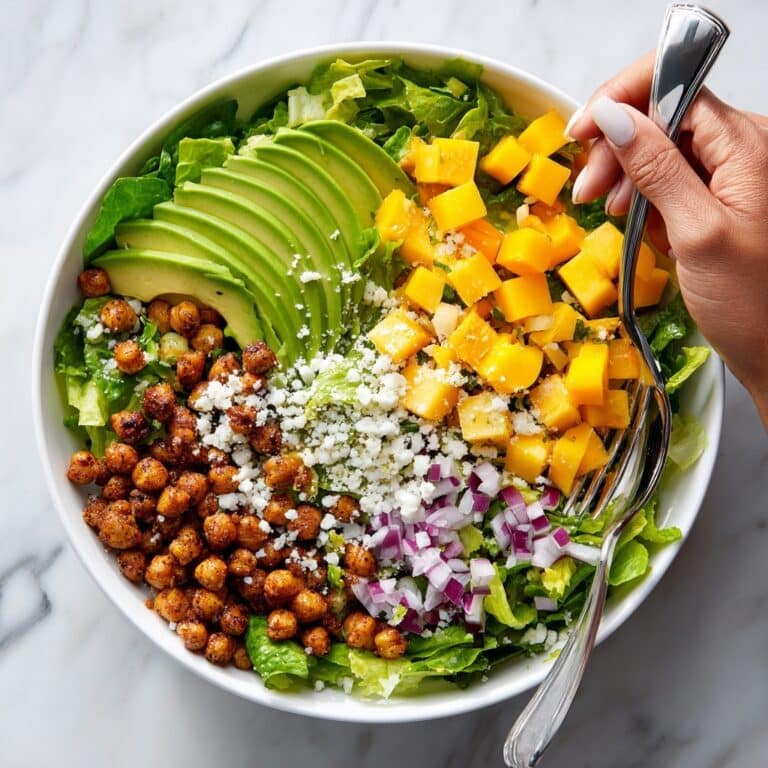 Chopped Salad with Chickpeas, Feta, and Avocado Recipe