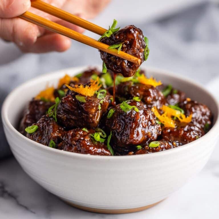 Honey Garlic Steak Bites Recipe