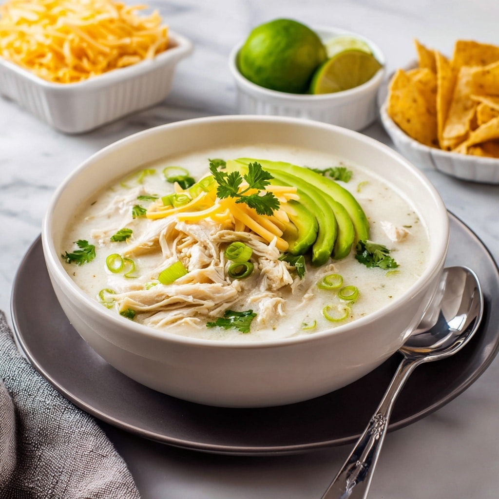White Chicken Chili Recipe - Recipe Image