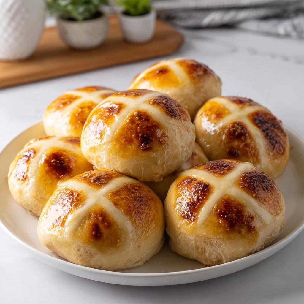 Traditional Hot Cross Buns Recipe - Recipe Image
