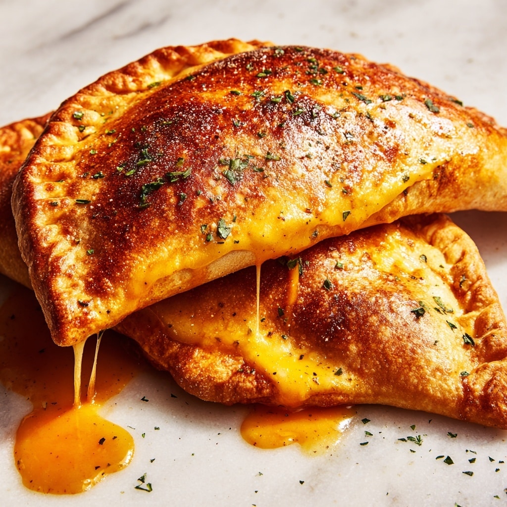 Homemade Pizza Pockets: Classic and Broccoli & Cheddar Variations Recipe - Recipe Image