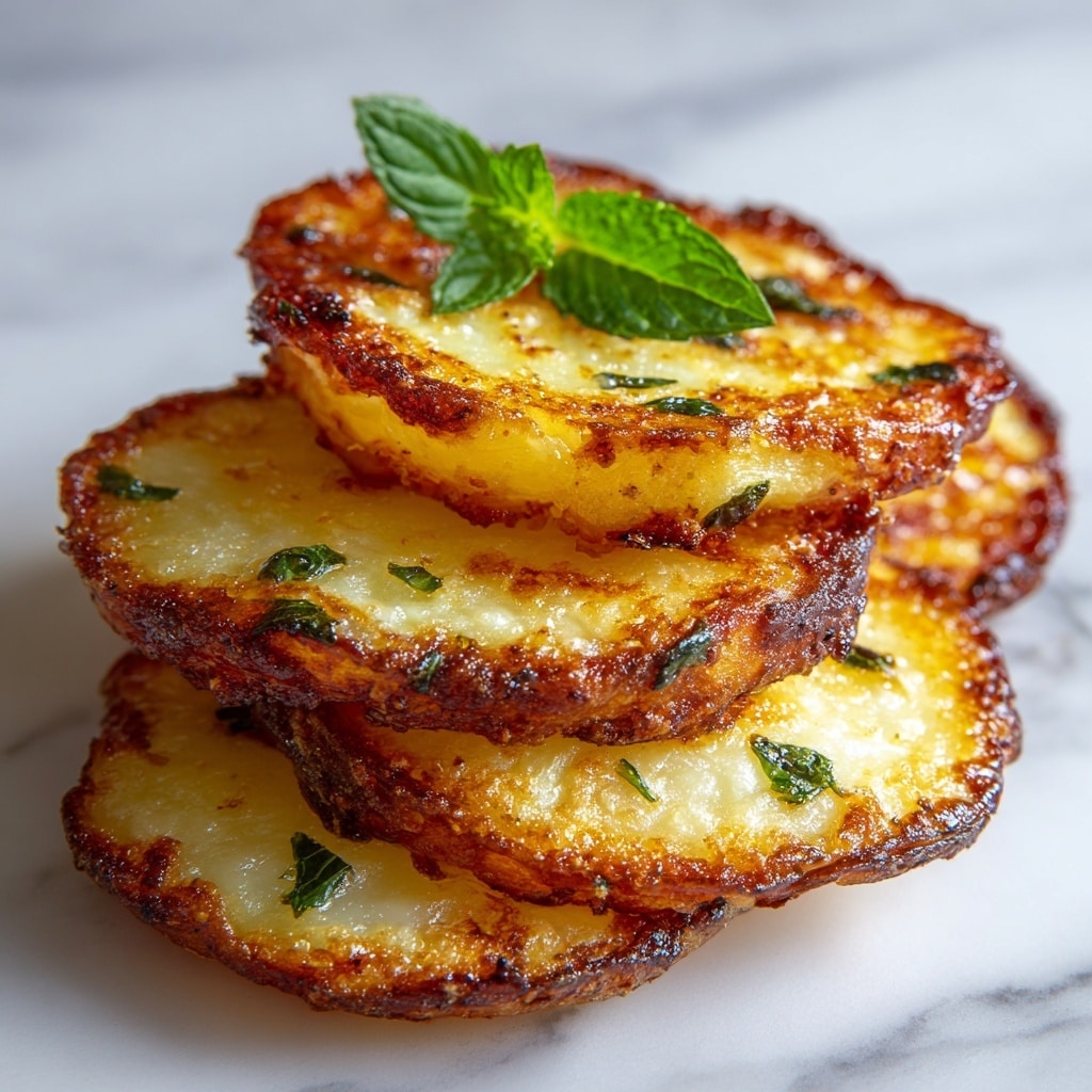 Creamy Baked Scalloped Potatoes with Cheddar and Parmesan Recipe - Recipe Image