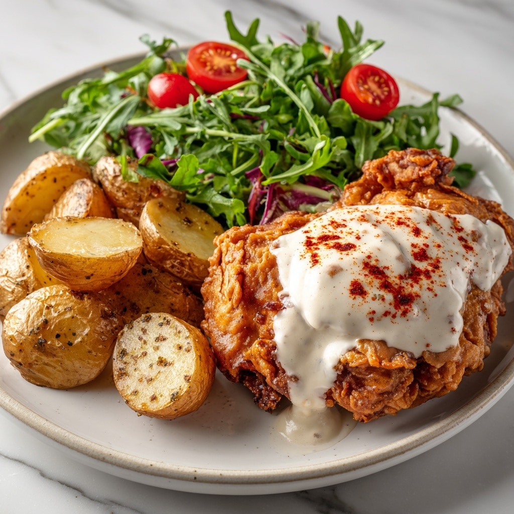 Crispy Hot Honey Feta Chicken Recipe - Recipe Image