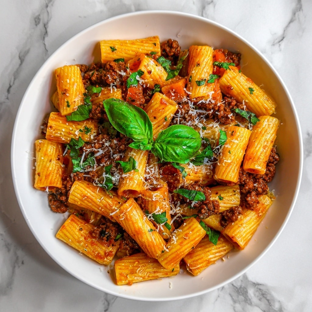 Spicy Sausage Rigatoni Recipe - Recipe Image