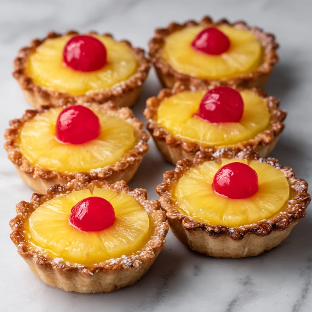Christmas Pineapple Upside-Down Sugar Cookies Recipe - Recipe Image