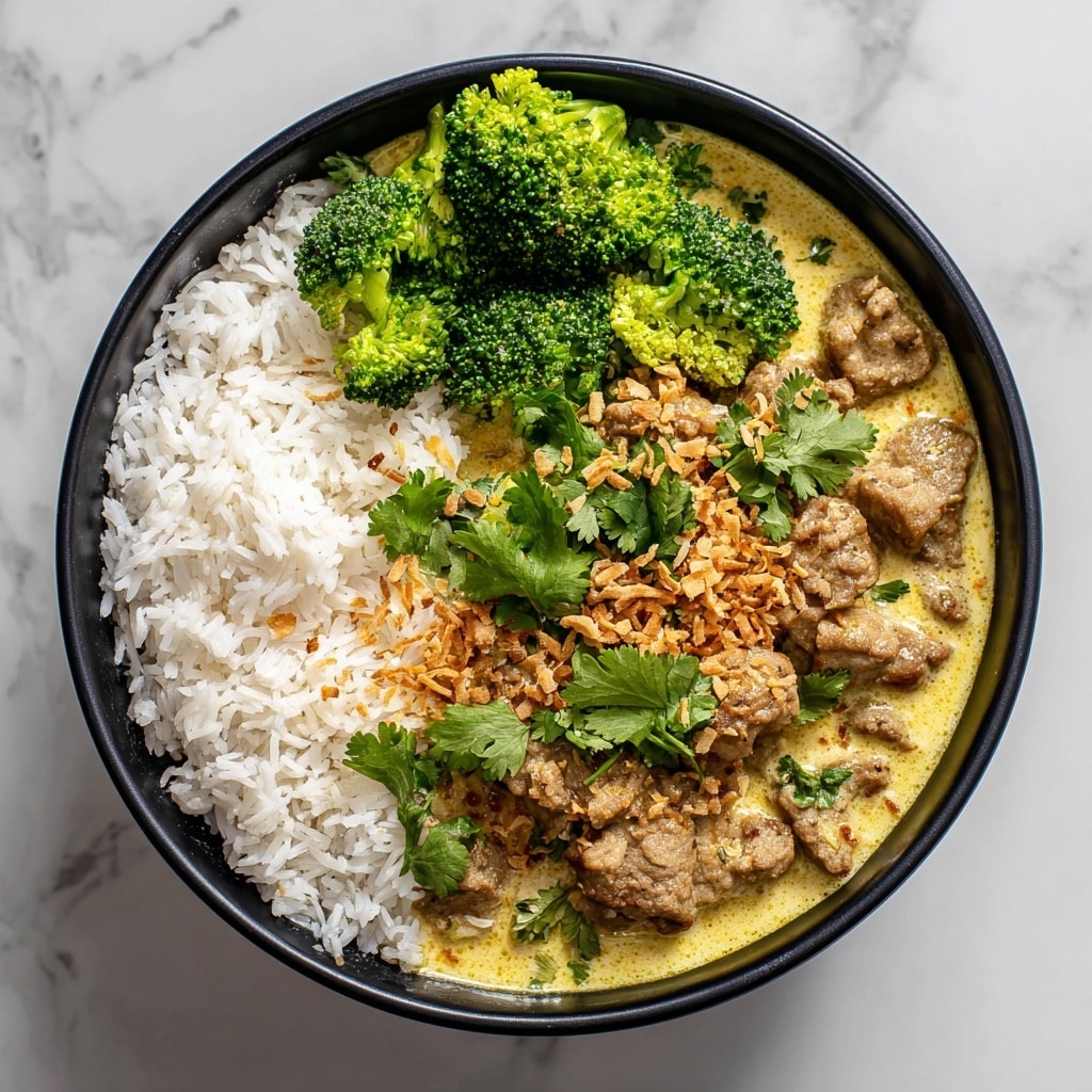 Golden Coconut Chicken Curry Recipe - Recipe Image