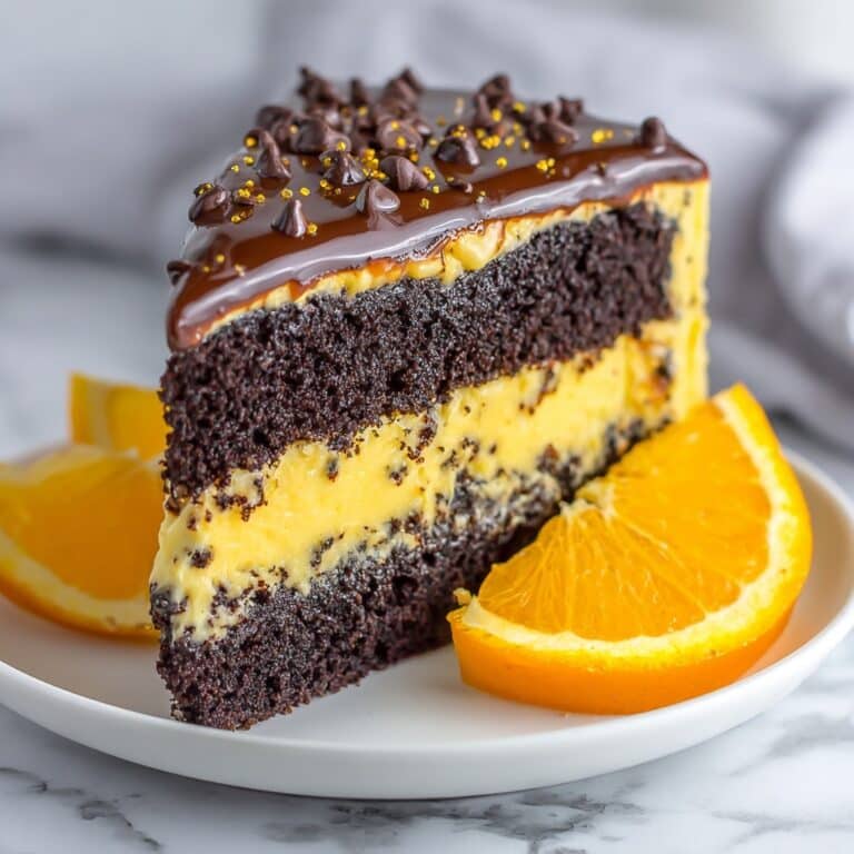 Chocolate Orange Layer Cake Recipe