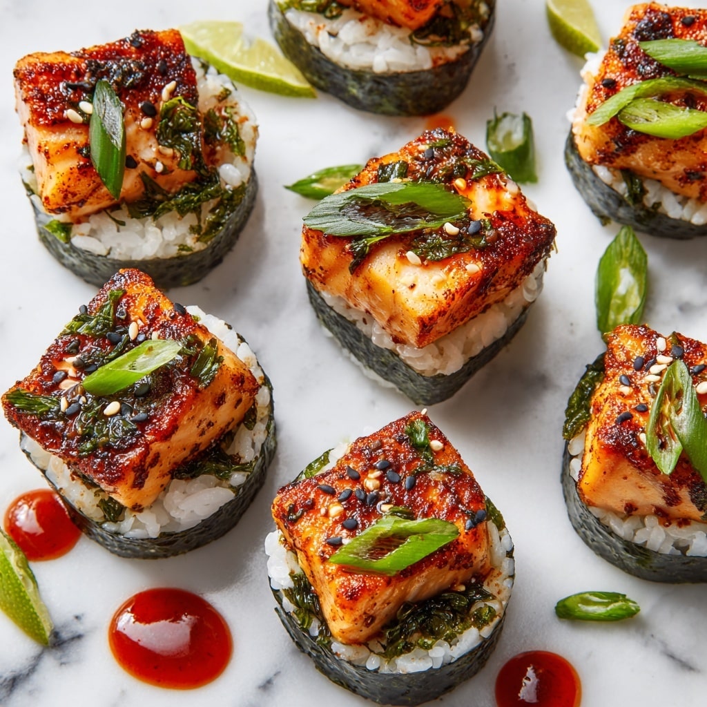 Viral Easy Salmon Sushi Bake Cups Recipe - Recipe Image