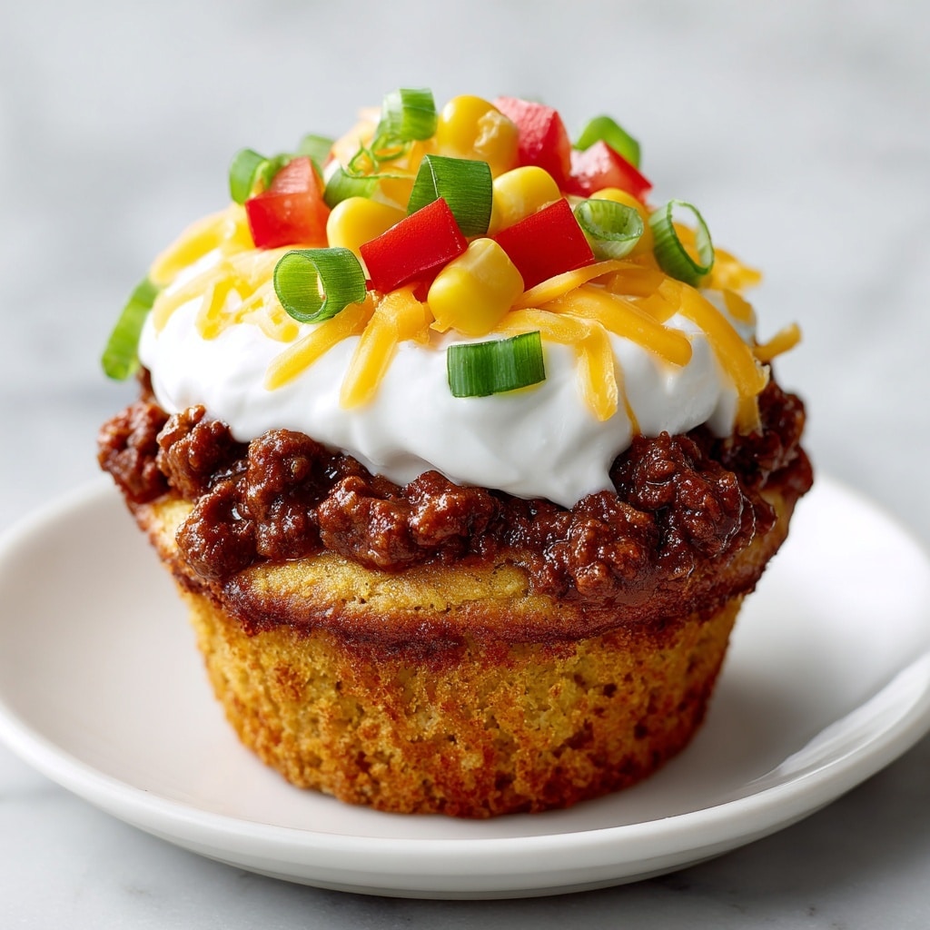Taco Cupcakes Recipe - Recipe Image