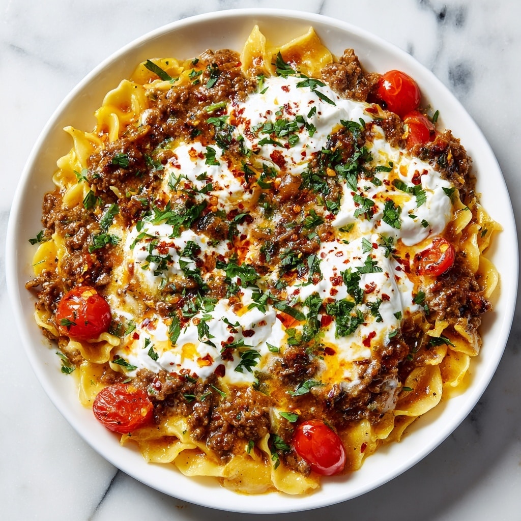 Anna Paul’s Viral Turkish Pasta Recipe - Recipe Image
