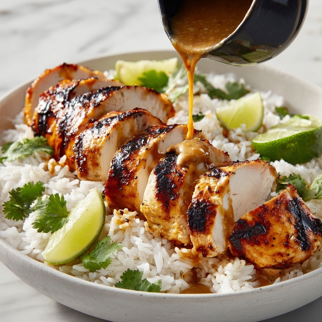 Sweet Chili Chicken Bowl with Coconut Lime Drizzle Recipe - Recipe Image